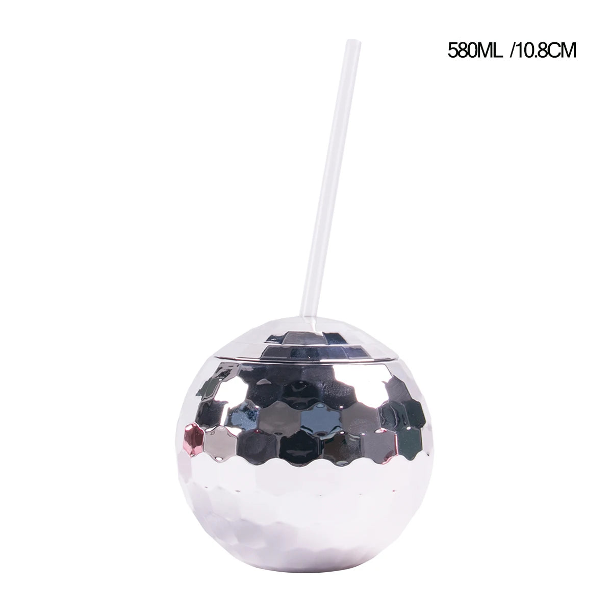 Disco Ball Cup with Straw – De Ultieme Party Drinkbeker