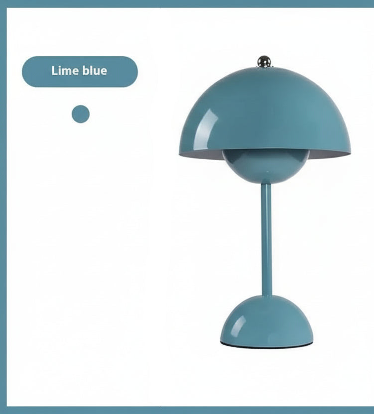 LED Paddenstoel Lamp – Touch Dimbaar & USB-C Oplaadbaar - 14 kleuren