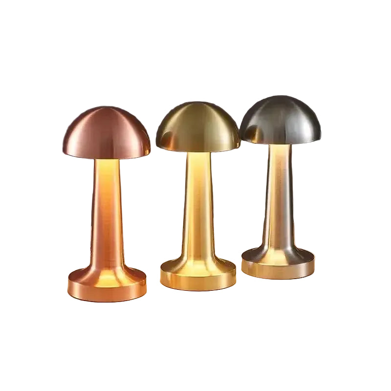 LED Paddenstoel Tafellamp – Touch Control & Draadloos Design (5 kleuren)