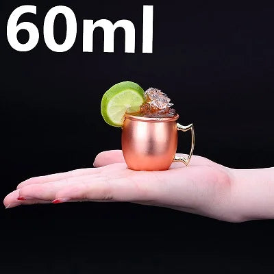 Moscow Mule Mok – Koperkleurige Cocktailmok (6 kleuren)