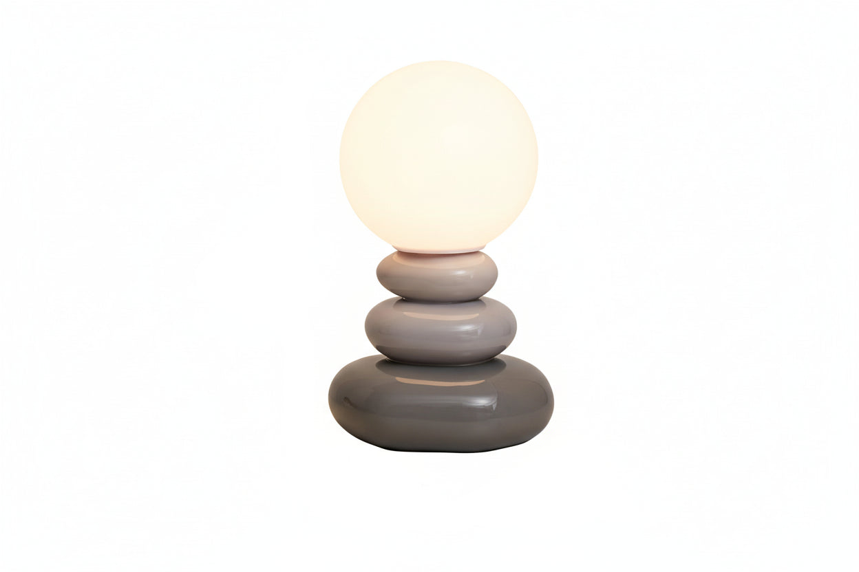 Colorful Stone Table  LED Lamp