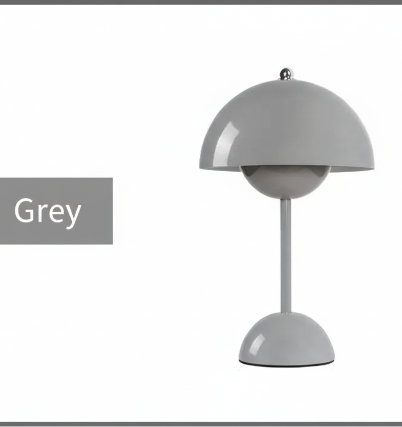 LED Paddenstoel Lamp – Touch Dimbaar & USB-C Oplaadbaar - 14 kleuren