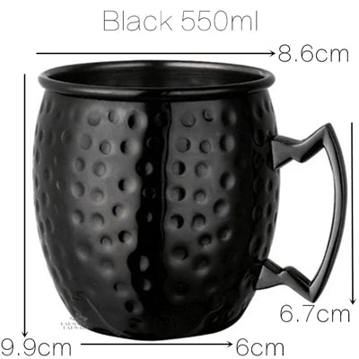 Moscow Mule Mok – Koperkleurige Cocktailmok (6 kleuren)