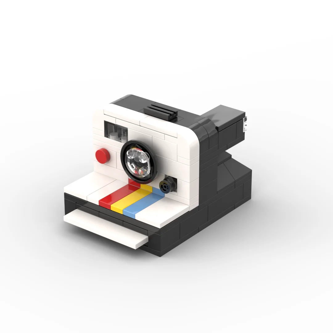 Retro Apparaten Bouwstenen Set – Creatieve Mini Modellen om te Bouwen (5 varianten)