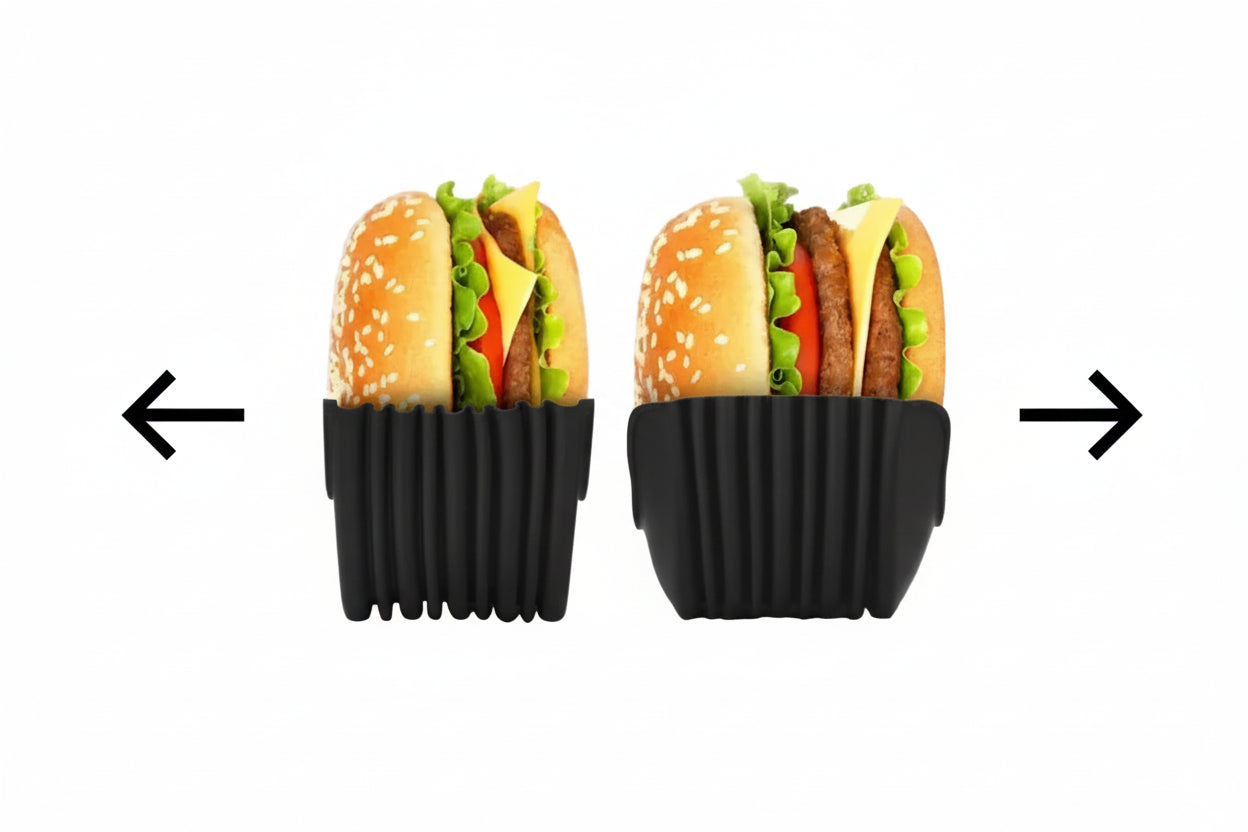Silicone Burger Holder & BBQ Stand