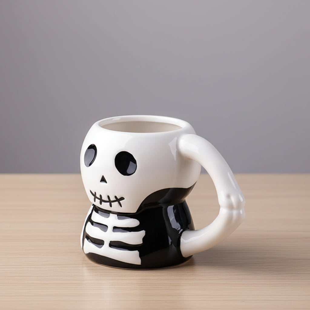 3D Skull Koffiemok