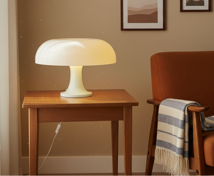 LED Mushroom Table Lamp