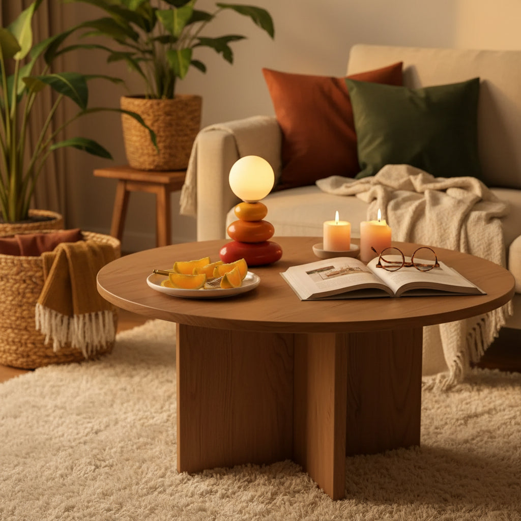 Colorful Stone Table  LED Lamp