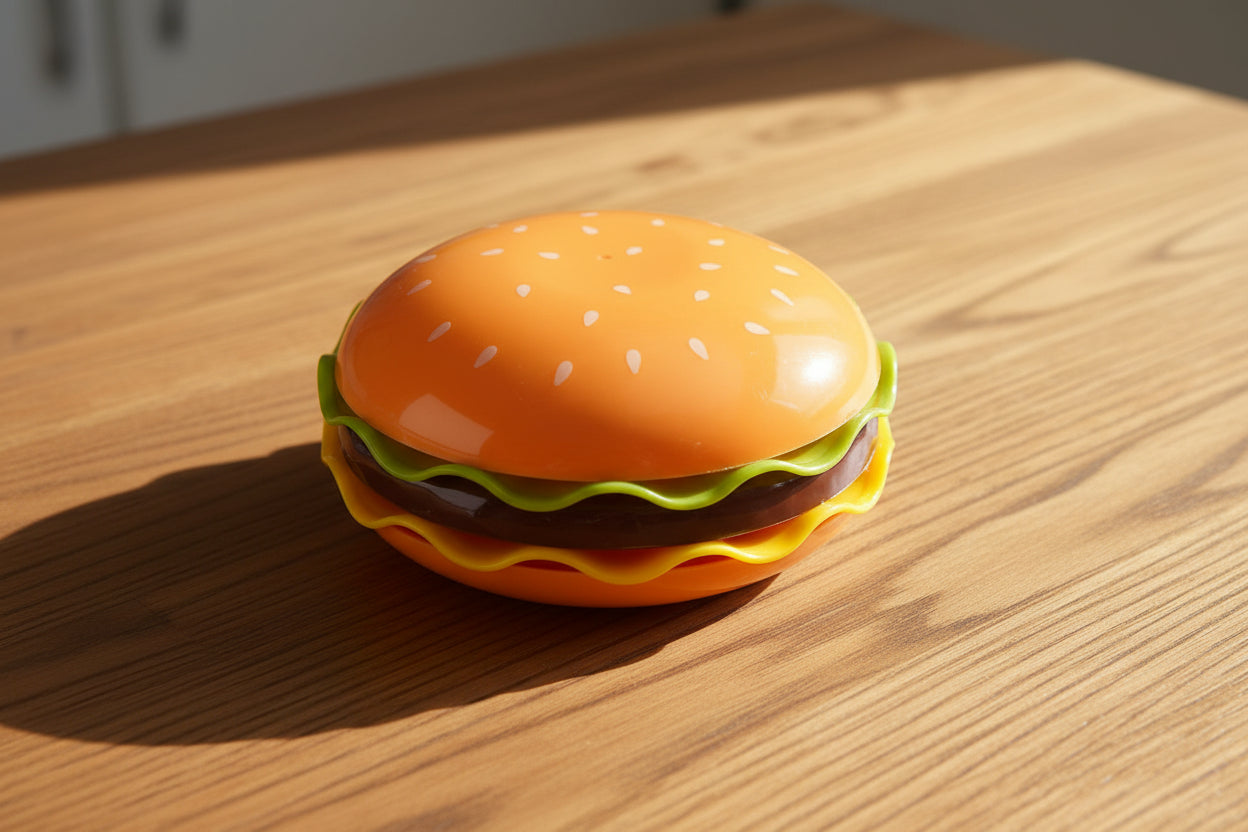 Hamburger Stapelbord Set – Speelse Burgerborden (5- of 7-delig)