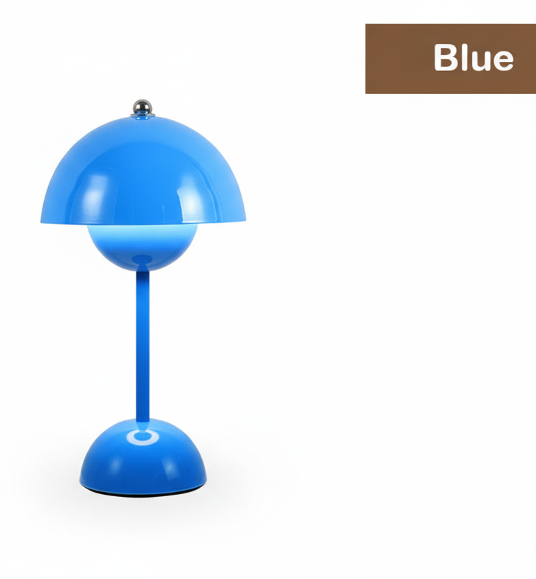 LED Paddenstoel Lamp – Touch Dimbaar & USB-C Oplaadbaar - 14 kleuren