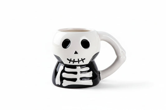 3D Skull Koffiemok