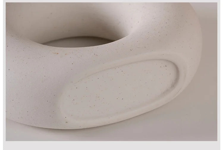 Keramische Opengewerkte Vaas - (2 kleuren)