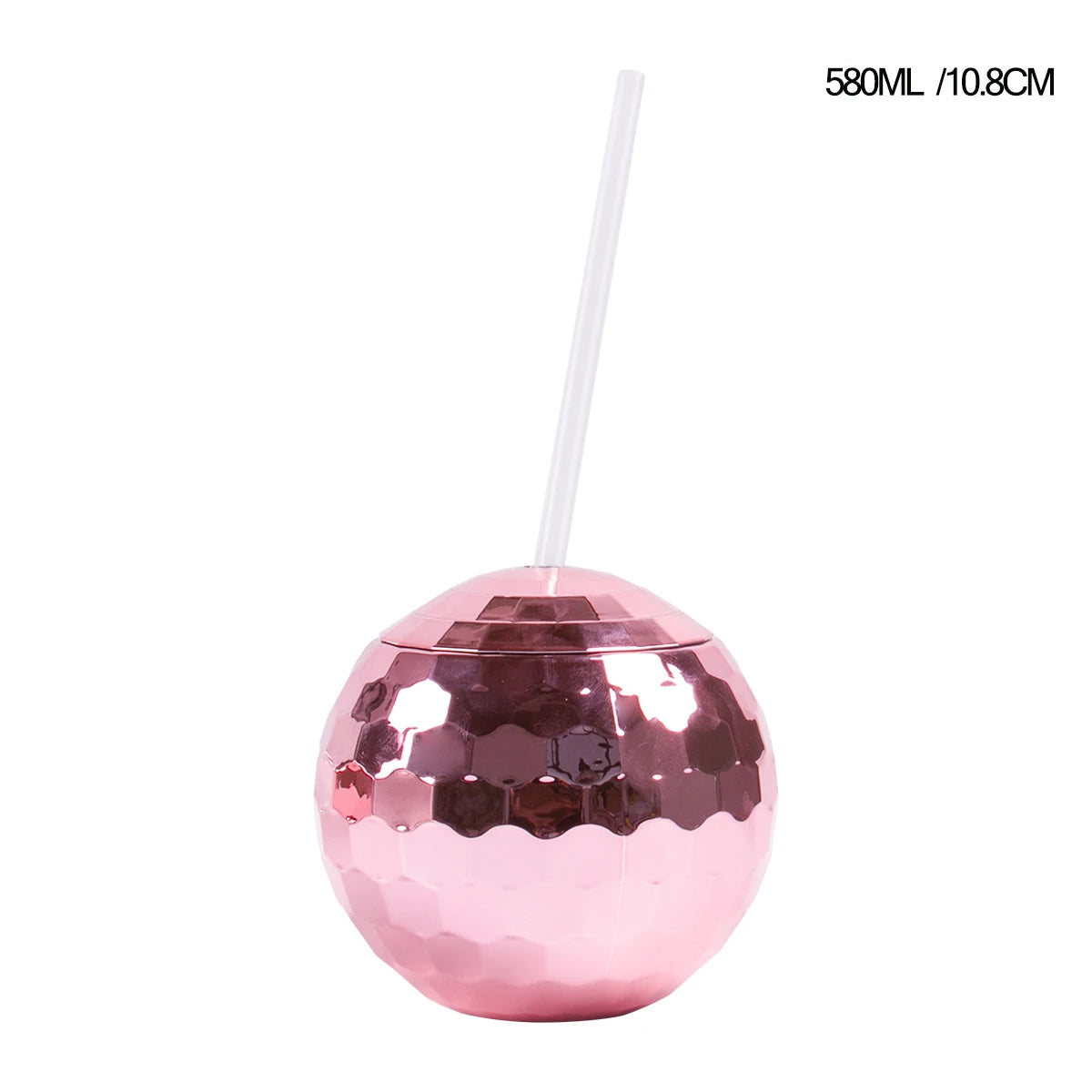 Disco Ball Cup with Straw – De Ultieme Party Drinkbeker