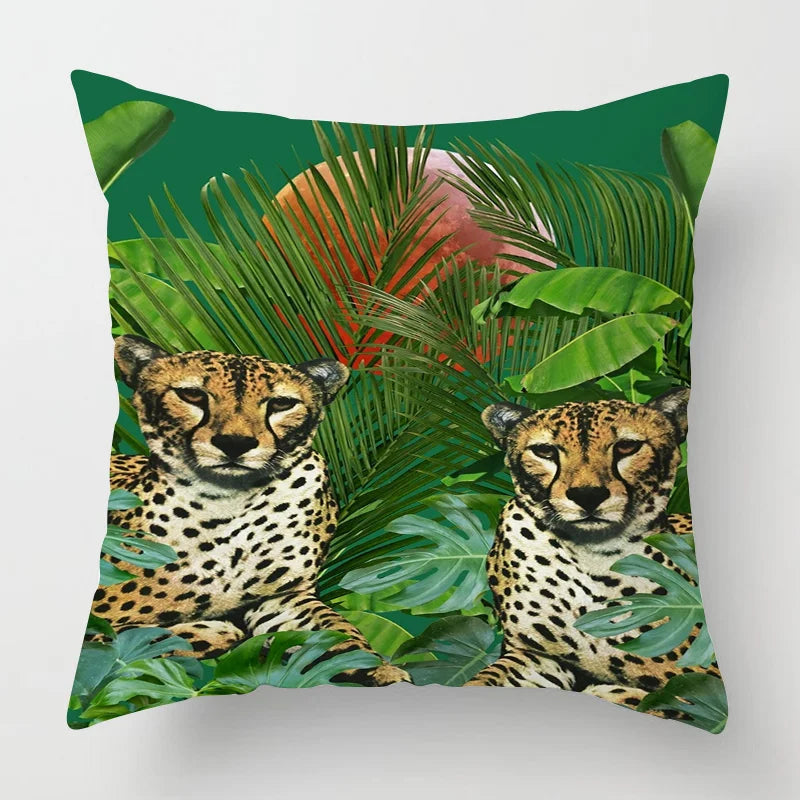 Wild & Geometrisch – Kussenhoes met Dierenprint