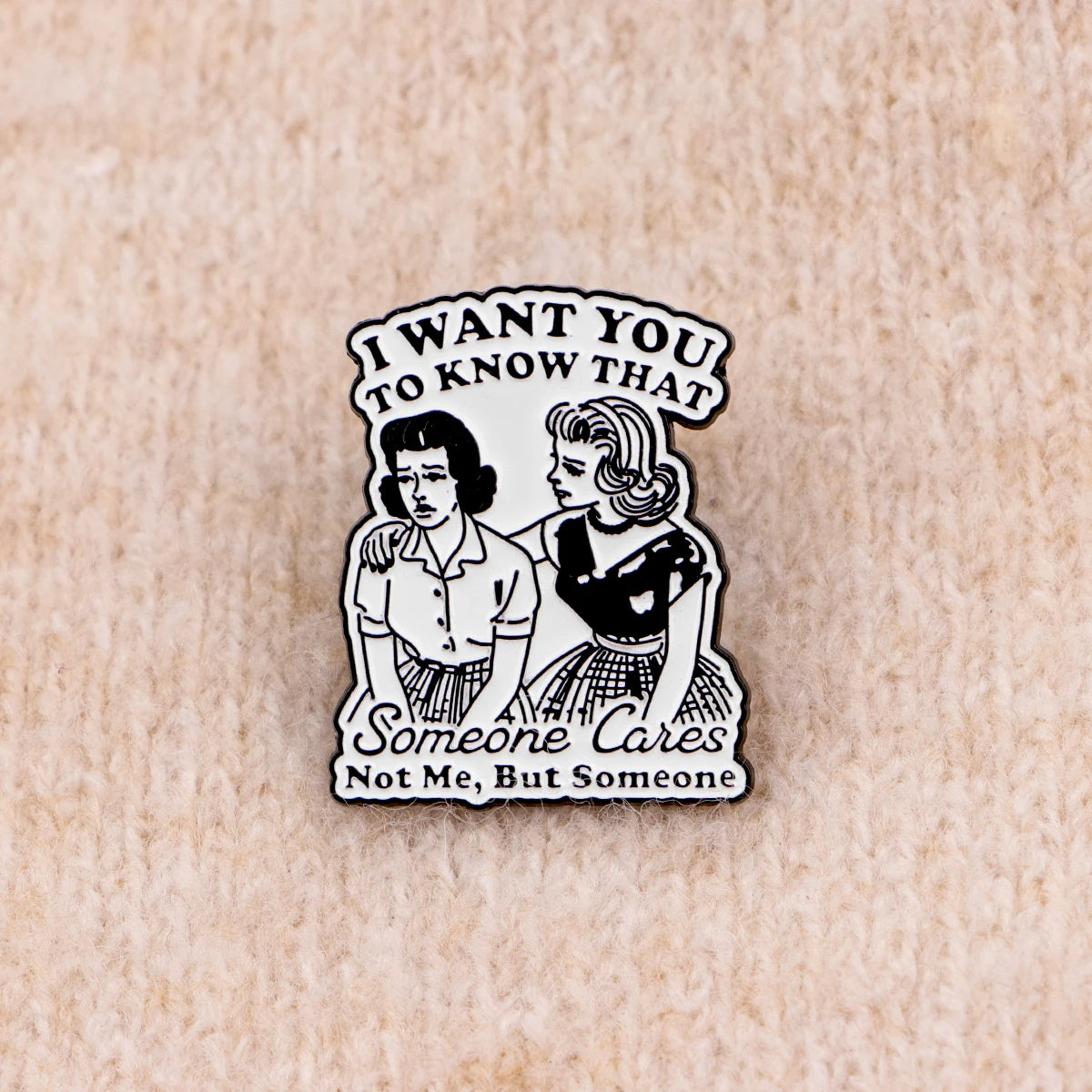 “I Want You To Know That” Speldje – Quote Accessoire