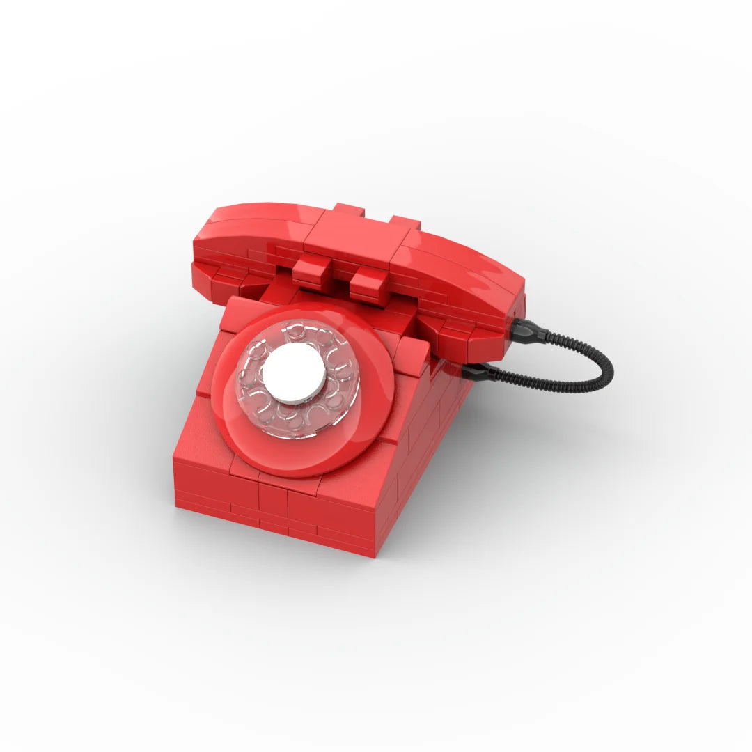 Retro Apparaten Bouwstenen Set – Creatieve Mini Modellen om te Bouwen (5 varianten)