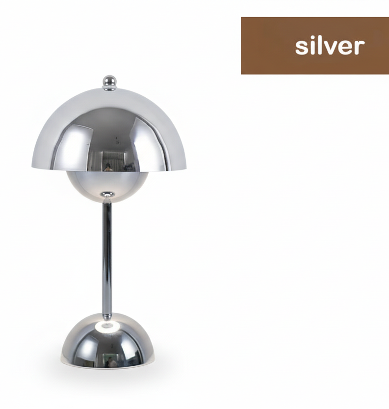 LED Paddenstoel Lamp – Touch Dimbaar & USB-C Oplaadbaar - 14 kleuren