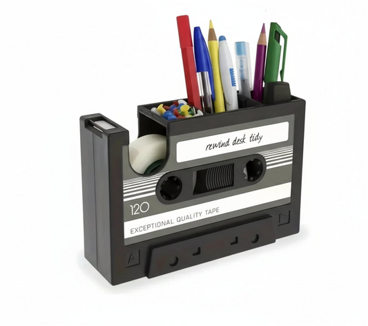 Retro Tape Penhouder – Bureau Organizer & Stationery Opberger (3 kleuren)