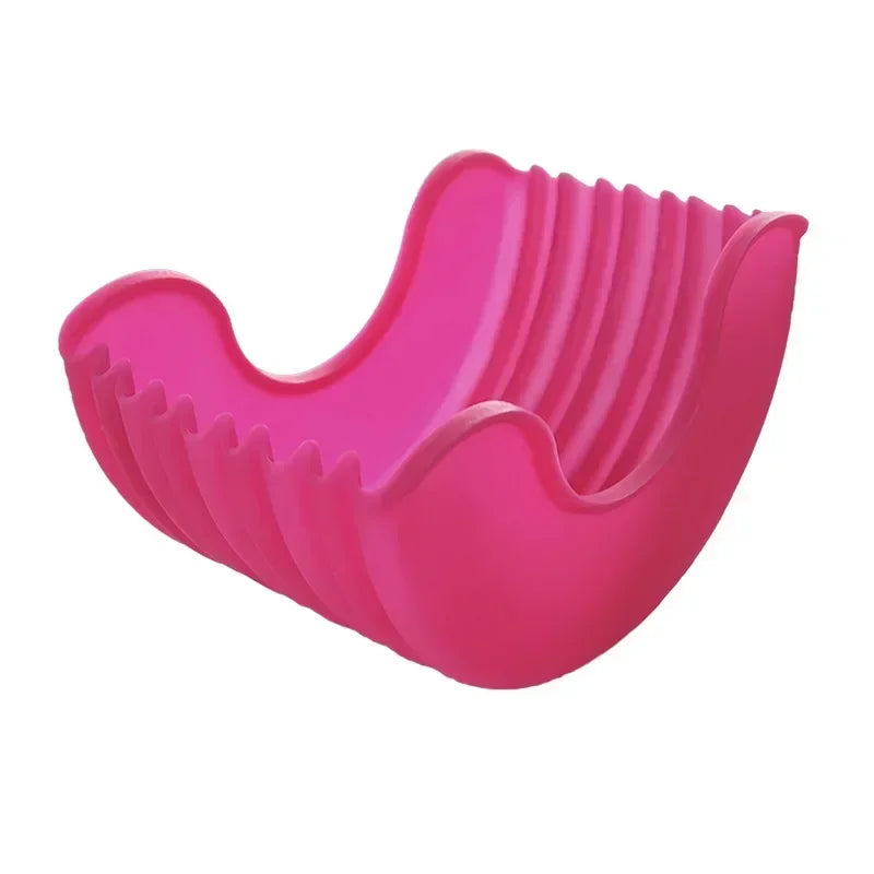 Silicone Burger Holder & BBQ Stand
