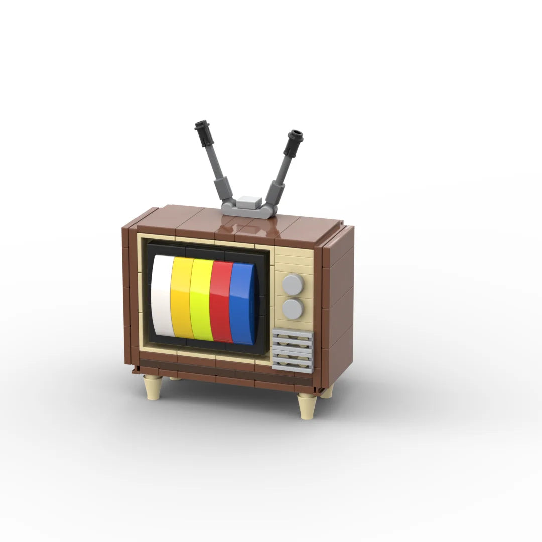 Retro Apparaten Bouwstenen Set – Creatieve Mini Modellen om te Bouwen (5 varianten)