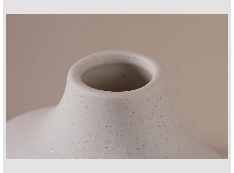 Keramische Opengewerkte Vaas - (2 kleuren)